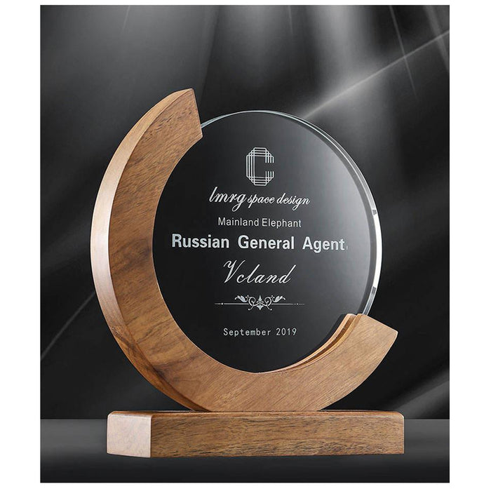 Crystal Trophy- CRT 7       Inch 7.5