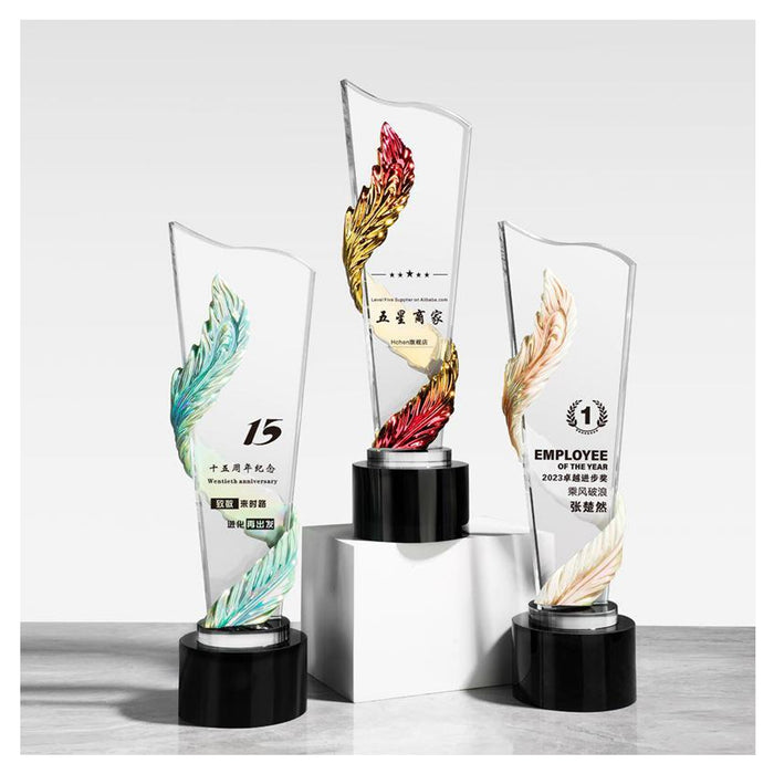 Crystal Trophy- CRT 8  Inch-12