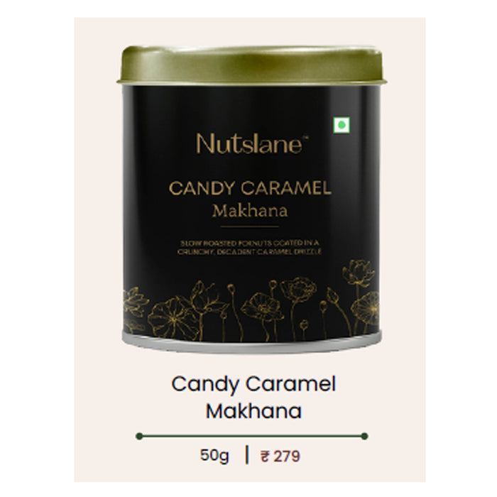 Nutslane - Candy Caramel   Makhana