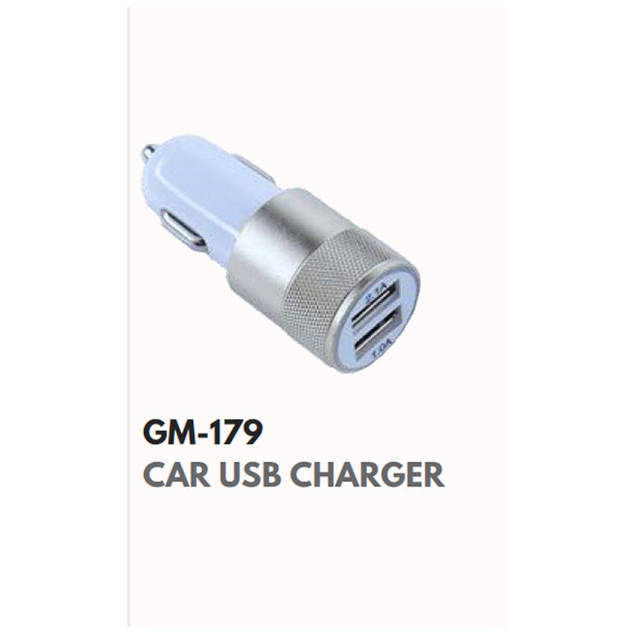 GM - Car USB Charger GM-179