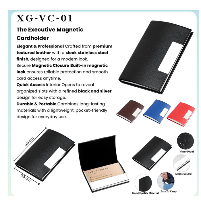 The Executive Magnetic Cardholder XG - VC - 01