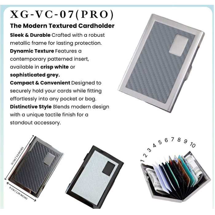 The Modern Textured  Cardholder XG - VC - 07 (PRO)