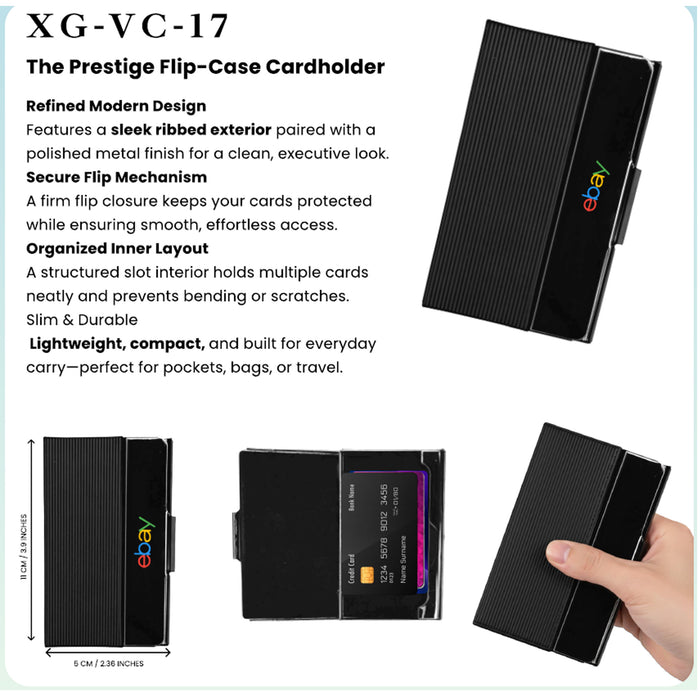 The Prestige Flip - Case  Card Holder   XG - VC - 17
