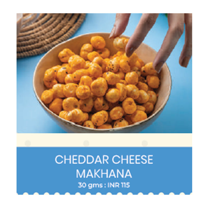Snackible - Cheddar Cheese Makhana