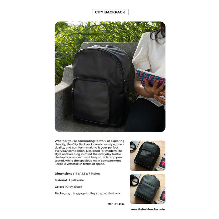 The Back Bencher - City Backpack
