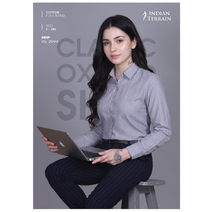 Indian Terrain - Classic Oxford Shirts Female Fit