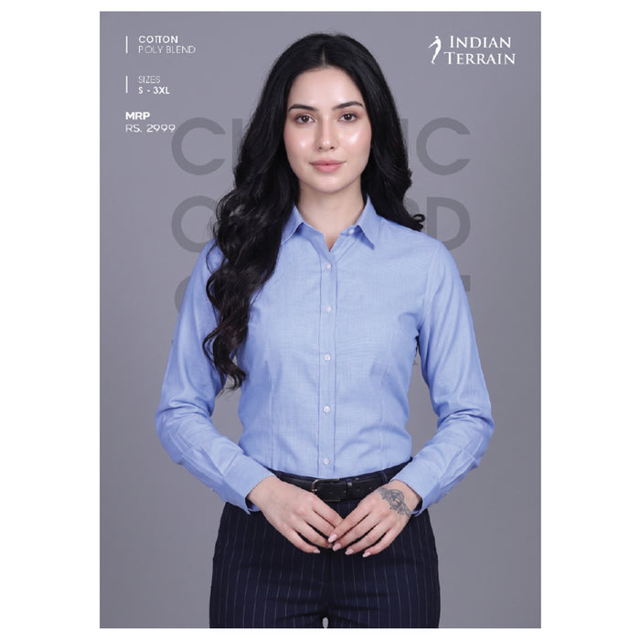 Indian Terrain - Classic Oxford Shirts Female Fit