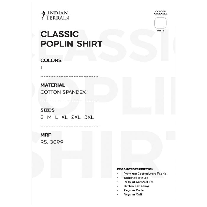 Indian Terrain - Classic Poplin Shirts