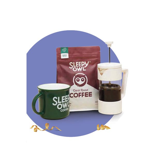 SLEEPY OWL COFFEE  - Coffee Connoisseur Combo