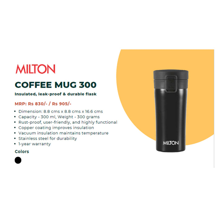 Milton - Coffee Mug 300 Insulated, Durable Flask