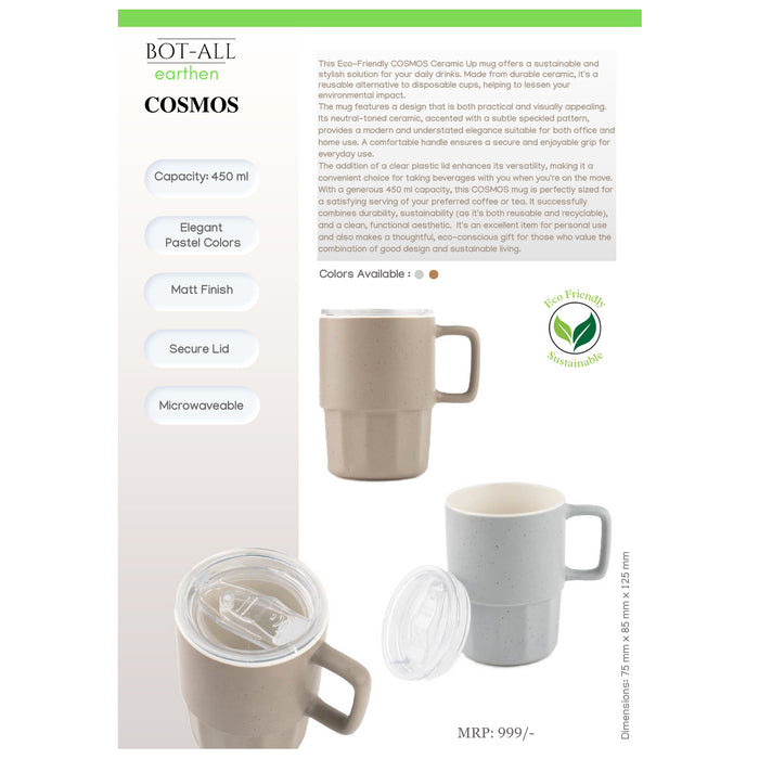 BOT- ALL - Earthen Ceramic Mug Cosmos