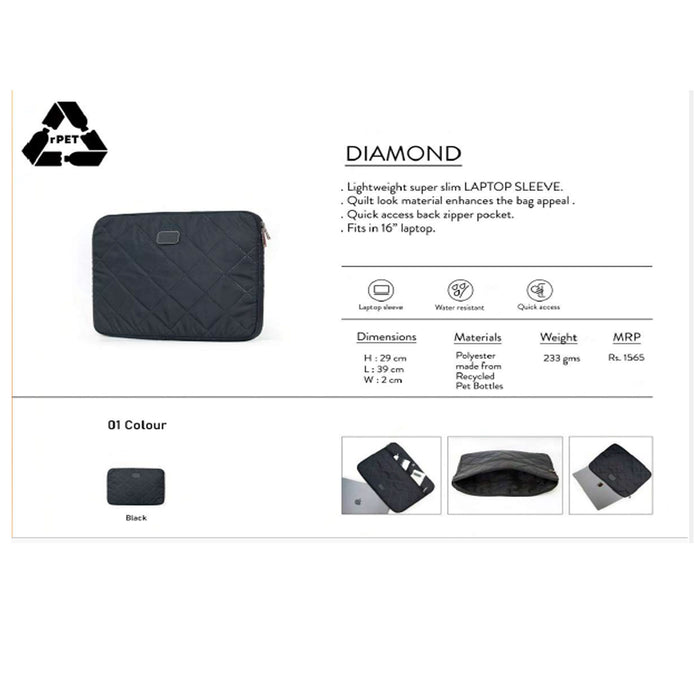 OBLIQUE-   DIAMOND    LAPTOP SLEEVES
