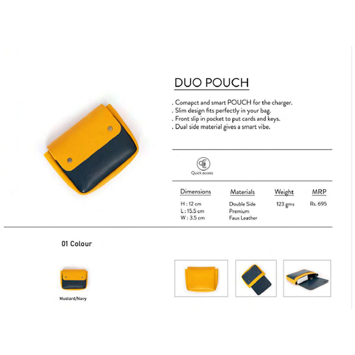 OBLIQUE- DUO POUCH   TRAVEL ACCESSORIES