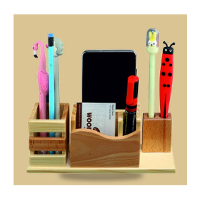Wooden Pen Stand - DW 5153