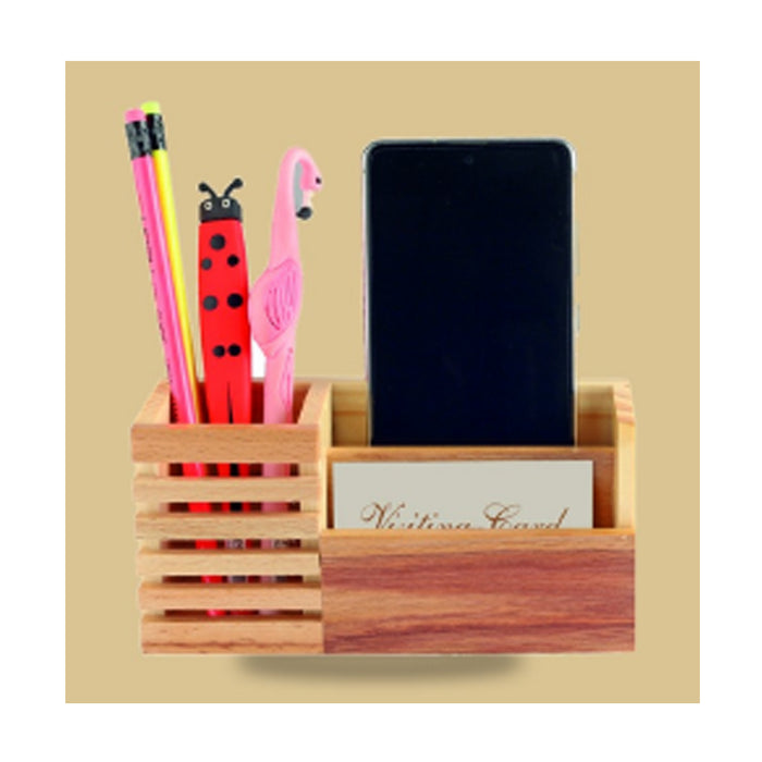 Wooden Pen Stand - DW 5154
