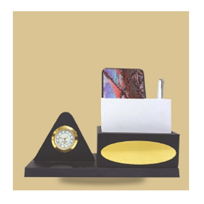 Black Wooden Pen Stand - DW 6021