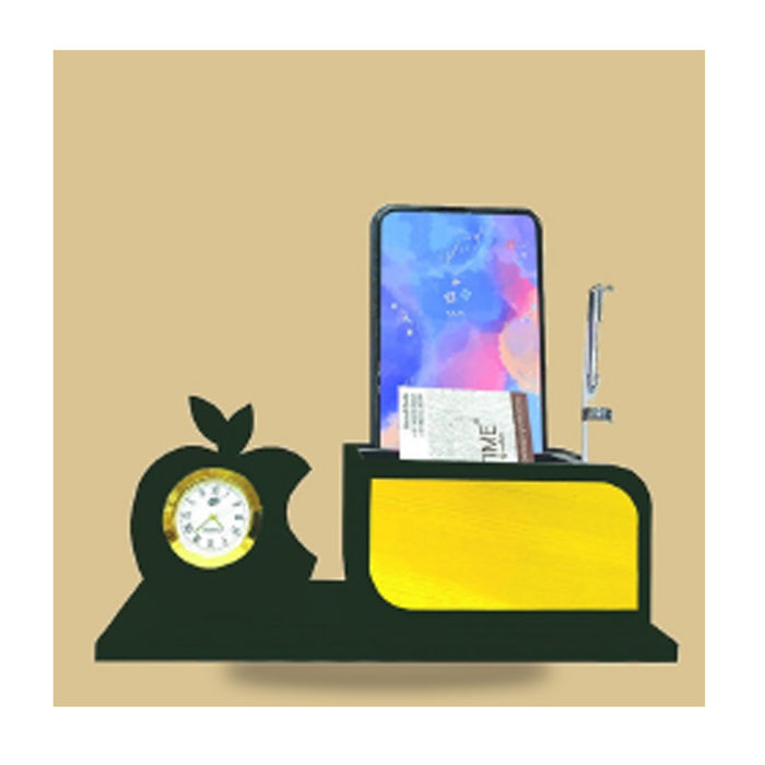 Black Wooden Pen Stand - DW 6081