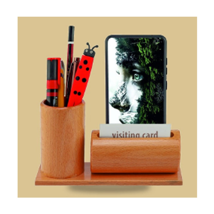 Wooden Pen Stand - DW 7004