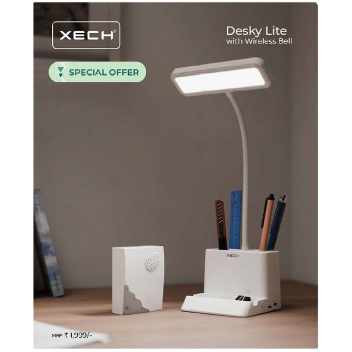 Xech - Desky Lite With Wireless Bell