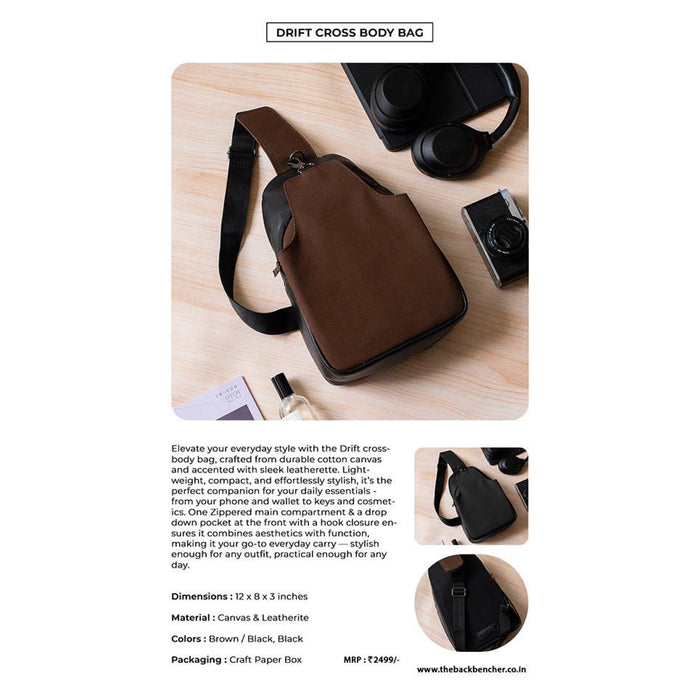 The Back Bencher - Drift Cross Body Bag