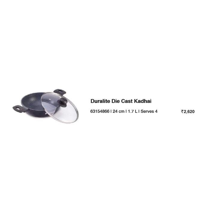 Wonder Chef - Duralite Die Cast Kadhai