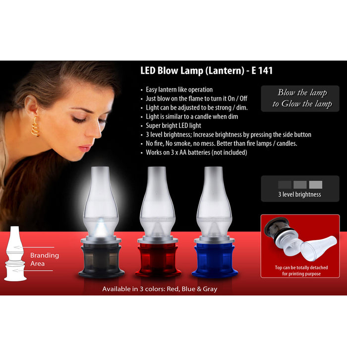 LED Blow lamp (Lantern) (with 3 step light)  -  E 141