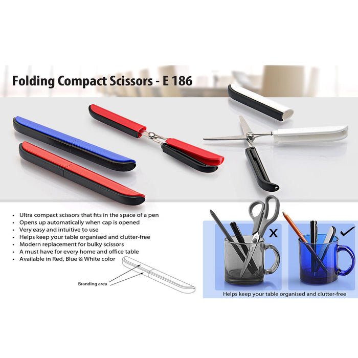 Folding Compact Scissors  -  E 186