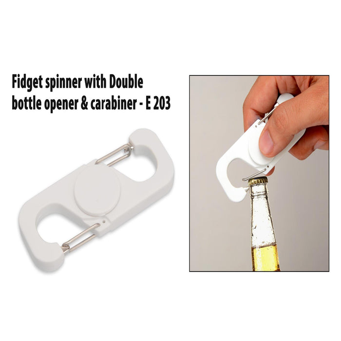 Fidget spinner with Double bottle opener  -  E 203