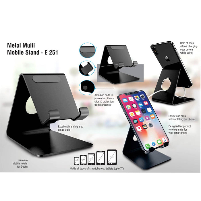 Metal universal mobile stand  -  E 251