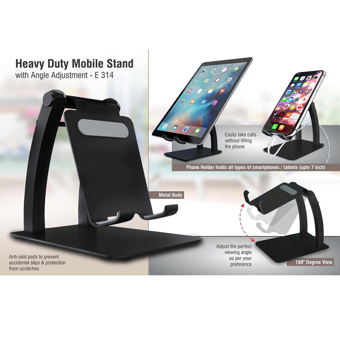Heavy duty Mobile stand with angle adjustment -  E 314