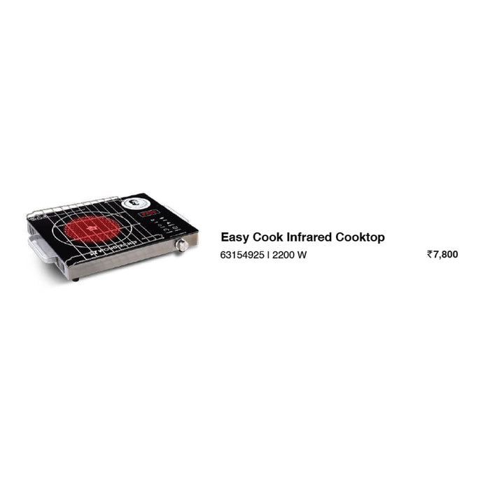 Wonder Chef - Easy Cook Infrared Cooktop