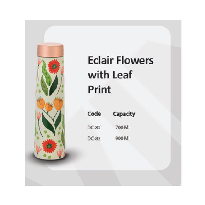 Eclair Flowers With Leaf  Print      DC-83