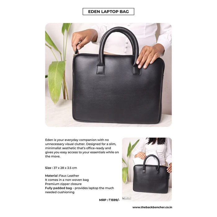 The Back Bencher - Eden Laptop Bag