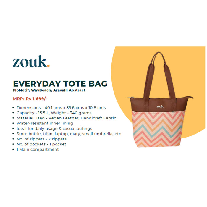Zouk -  Everyday Tote Bag