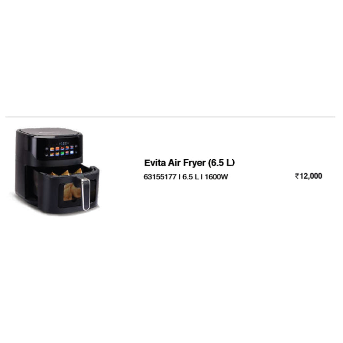 Wonder Chef - Evita Air Fryer (6.5 L)