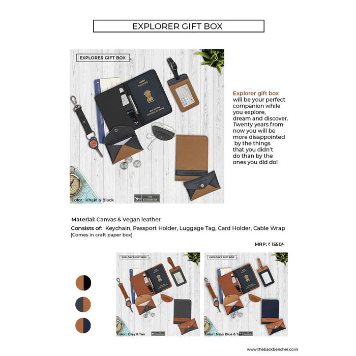 The Back Bencher - Explorer Gift Box