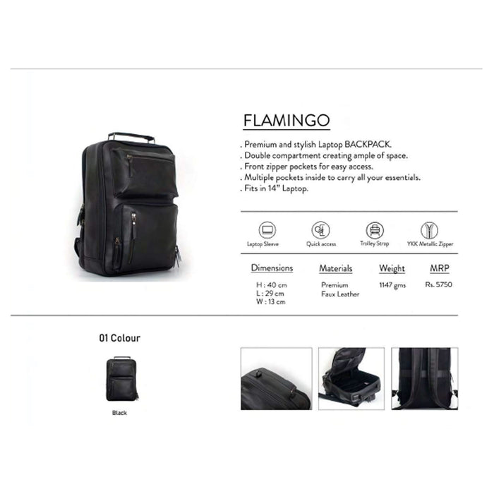 OBLIQUE - FLAMINGO   LAPTOP BAG