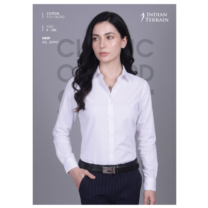Indian Terrain - Classic Oxford Shirts Female Fit