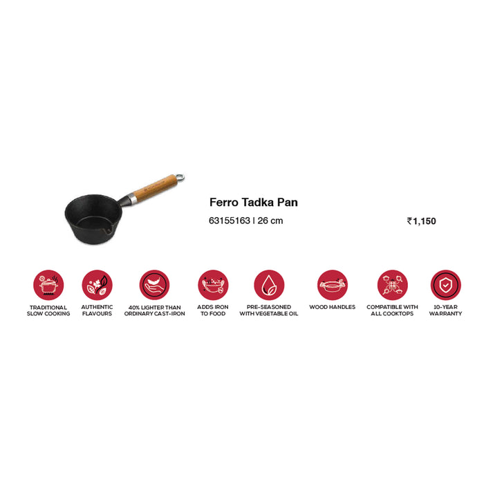 Wonder Chef - Ferro Tadka Pan