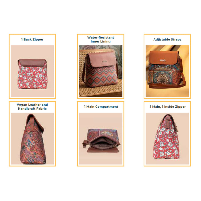 Zouk -  Flap Lunch Bag