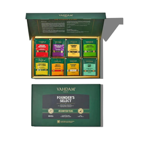 VAHDAM - Founder's Select, Assorted Tea Bags