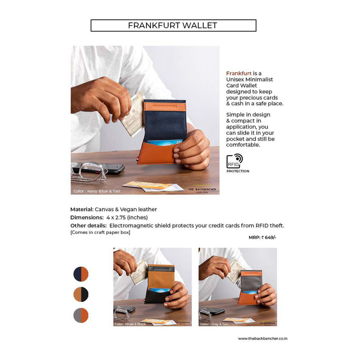 The Back Bencher - Frank Furt Card Wallet