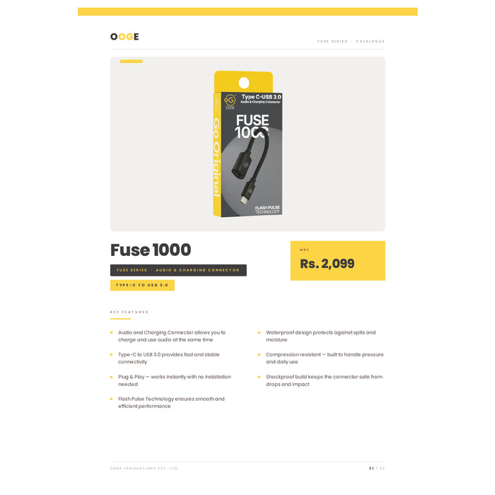OOGE- Fuse 1000