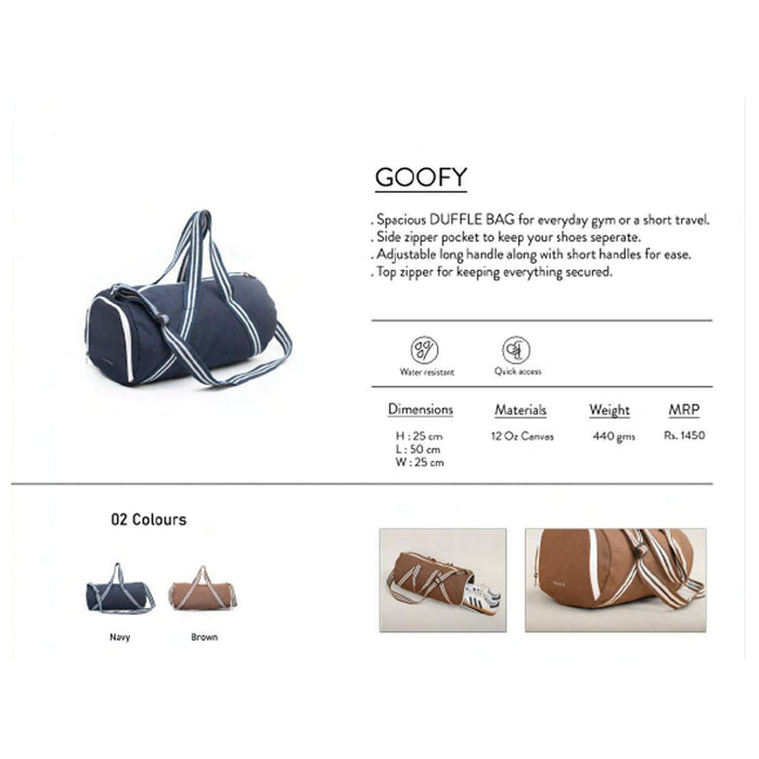 OBLIQUE -  GOOFY DUFFLE BAG