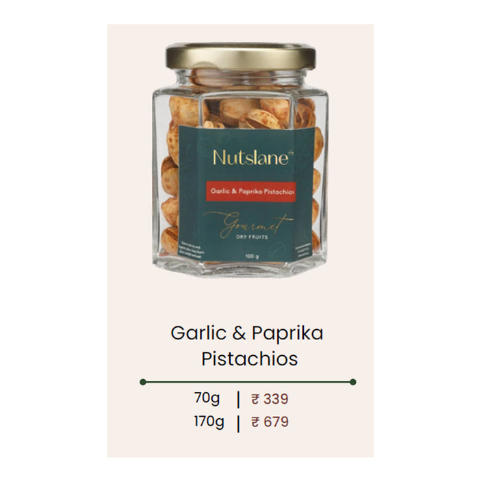 Nutslane- Garlic & Paprika Pistachios