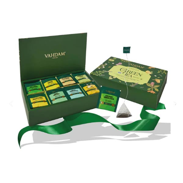 VAHDAM -  Green Tea Assortment