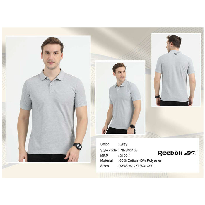 Reebok -  Cotton With  Polyester  T- Shirts