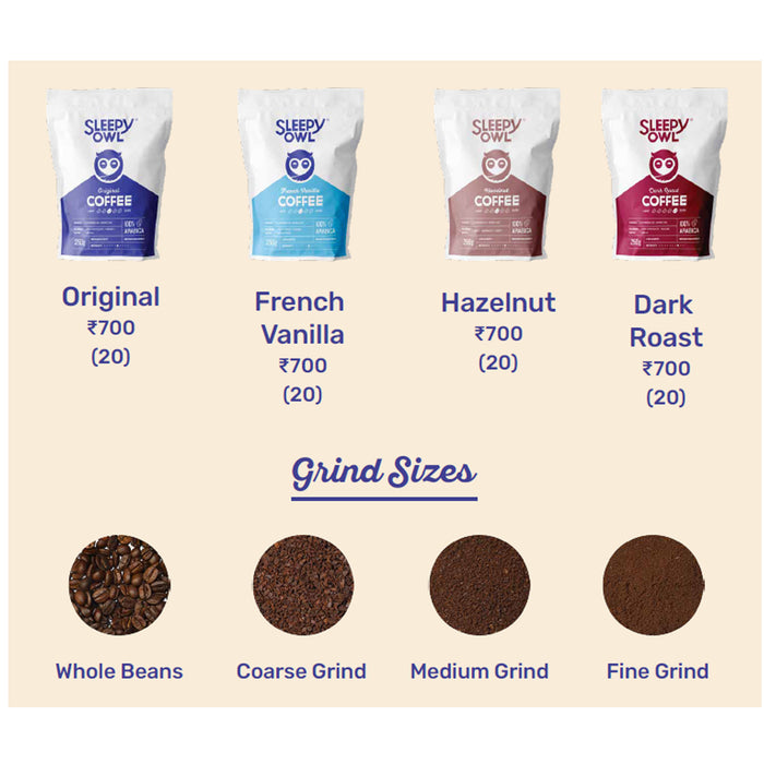 Sleepy Owl - Ground Coffee