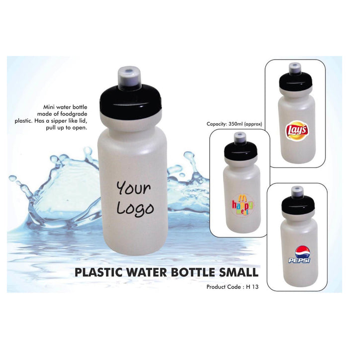 Plastic Water Bottle Small -  H 13