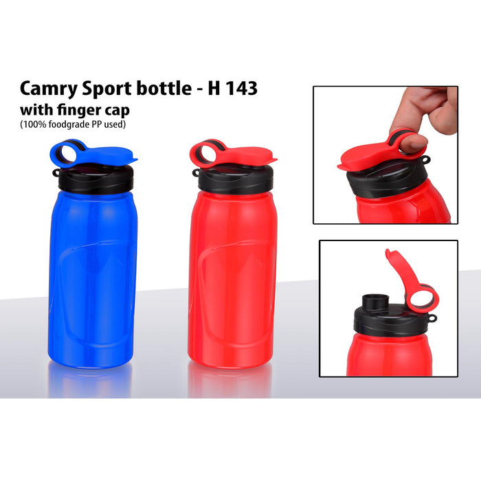 Camry Sport bottle with finger cap - H 143